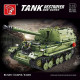 moc military ww2 army tank destroyer bricks toy t4012 moc military ww2 army tank destroyer bricks toy t4012