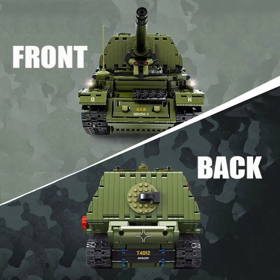 moc military ww2 army tank destroyer bricks toy t4012 moc military ww2 army tank destroyer bricks toy t4012