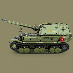 moc military ww2 army tank destroyer bricks toy t4012