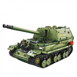 moc military ww2 army tank destroyer bricks toy t4012