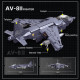 moc military ww2 av-8ii harrier attack aircraft plane bricks toys moc military ww2 av-8ii harrier attack aircraft plane bricks toys