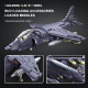 moc military ww2 av-8ii harrier attack aircraft plane bricks toys moc military ww2 av-8ii harrier attack aircraft plane bricks toys