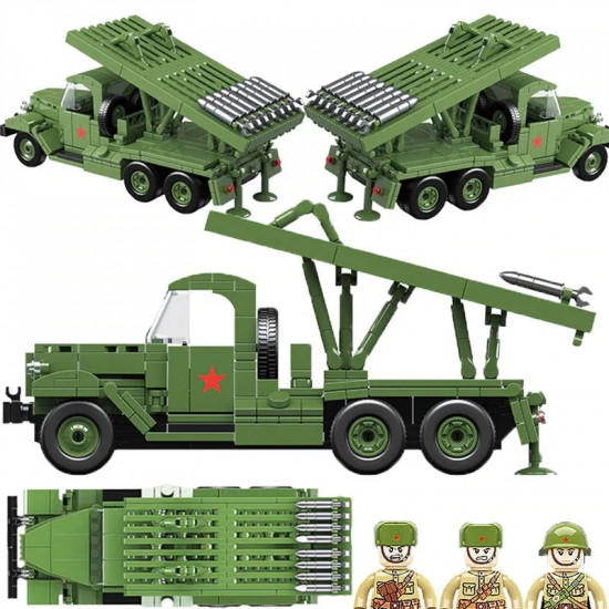 moc military ww2 bm13 rocket artillery vehicle bricks toys moc military ww2 bm13 rocket artillery vehicle bricks toys