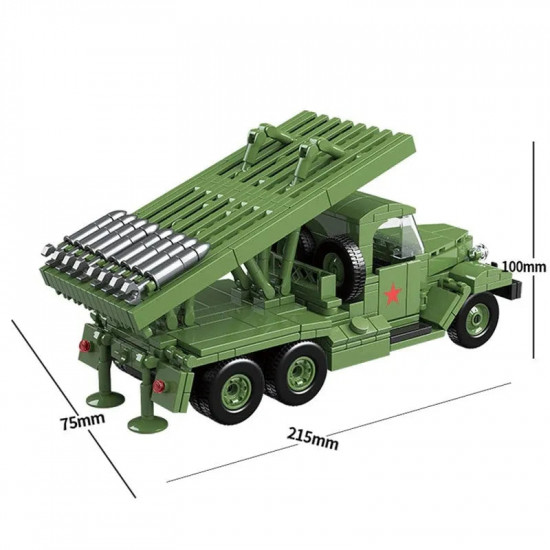 moc military ww2 bm13 rocket artillery vehicle bricks toys moc military ww2 bm13 rocket artillery vehicle bricks toys