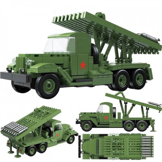 moc military ww2 bm13 rocket artillery vehicle bricks toys moc military ww2 bm13 rocket artillery vehicle bricks toys
