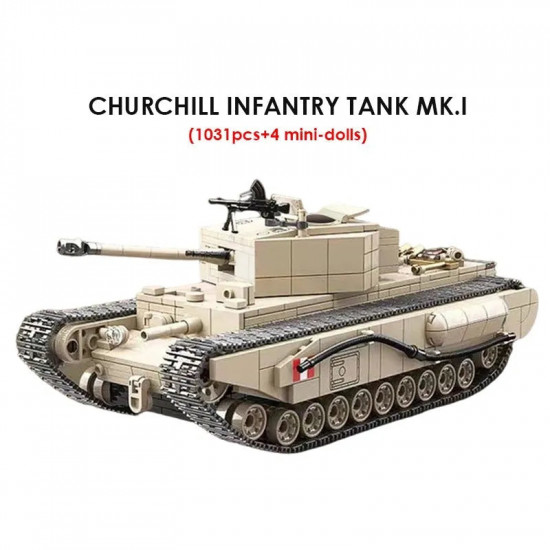 moc military ww2 churchill infantry uk tank bricks kids toy moc military ww2 churchill infantry uk tank bricks kids toy