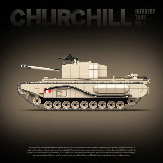 moc military ww2 churchill infantry uk tank bricks kids toy moc military ww2 churchill infantry uk tank bricks kids toy