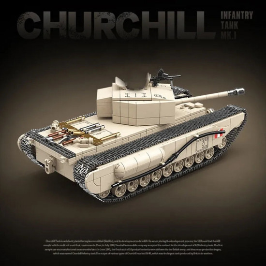 moc military ww2 churchill infantry uk tank bricks kids toy moc military ww2 churchill infantry uk tank bricks kids toy