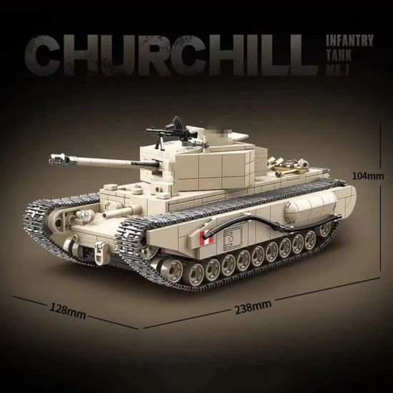 moc military ww2 churchill infantry uk tank bricks kids toy moc military ww2 churchill infantry uk tank bricks kids toy