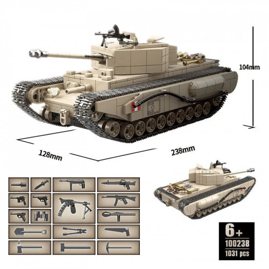 moc military ww2 churchill infantry uk tank bricks kids toy moc military ww2 churchill infantry uk tank bricks kids toy