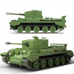 moc military ww2 cromwell a27 mk vii tank bricks toys