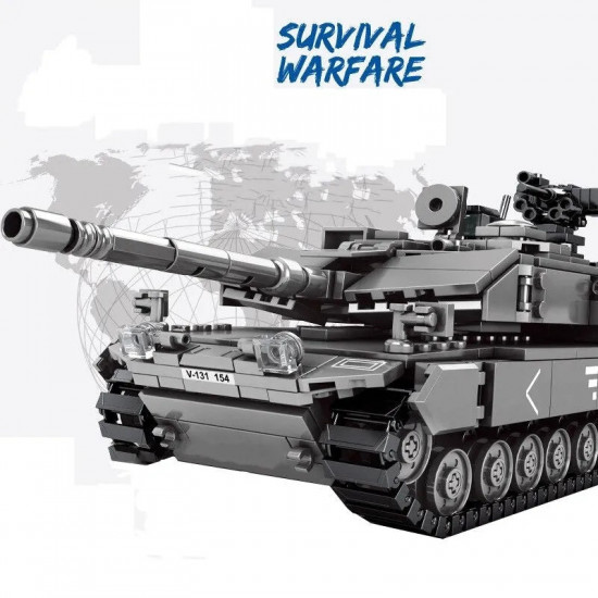 moc military ww2 german leopard 2a7 main battle tank bricks toy moc military ww2 german leopard 2a7 main battle tank bricks toy