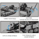 moc military ww2 german leopard 2a7 main battle tank bricks toy moc military ww2 german leopard 2a7 main battle tank bricks toy