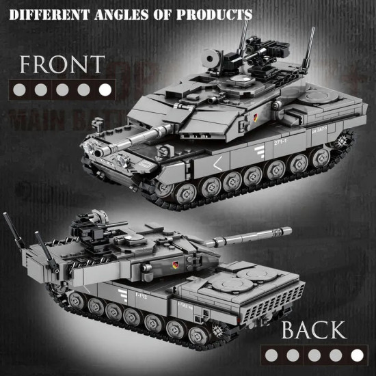moc military ww2 german leopard 2a7 main battle tank bricks toy moc military ww2 german leopard 2a7 main battle tank bricks toy