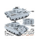 moc military ww2 german panther tank bricks toy moc military ww2 german panther tank bricks toy