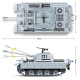 moc military ww2 german panther tank bricks toy moc military ww2 german panther tank bricks toy
