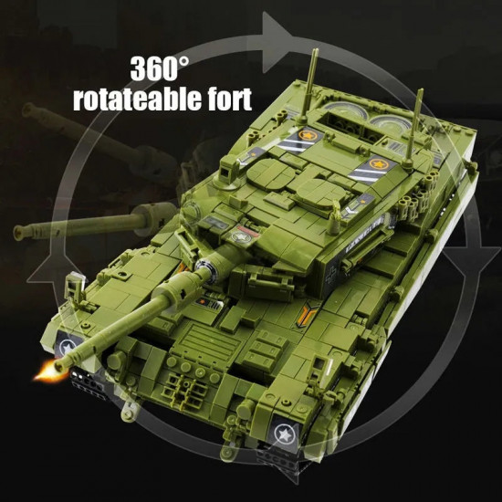 moc military ww2 leopard 2 main battle tank bricks toys moc military ww2 leopard 2 main battle tank bricks toys