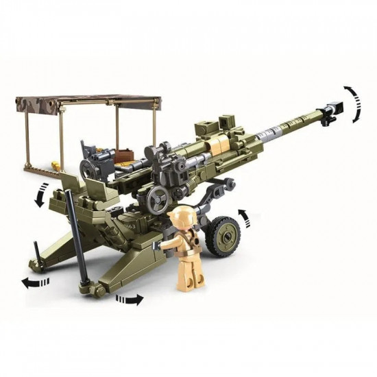 moc military ww2 m777 light artillery gun bricks toy moc military ww2 m777 light artillery gun bricks toy