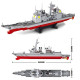 moc military ww2 navy cruiser warship bricks kids toy moc military ww2 navy cruiser warship bricks kids toy