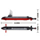 moc military ww2 navy nuclear submarine bricks toy moc military ww2 navy nuclear submarine bricks toy