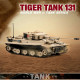 moc military ww2 tank 131 tiger heavy bricks toy moc military ww2 tank 131 tiger heavy bricks toy
