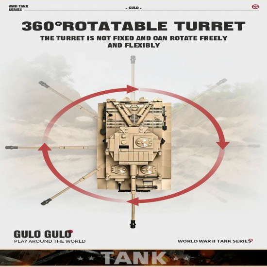 moc military ww2 tank 131 tiger heavy bricks toy moc military ww2 tank 131 tiger heavy bricks toy