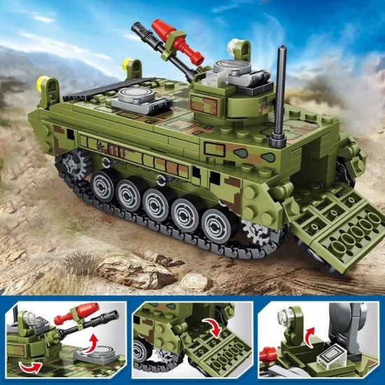 moc military ww2 type 86 ifv canon tank bricks toys moc military ww2 type 86 ifv canon tank bricks toys