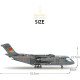 moc military ww2 y-20 transport aircraft bricks toy moc military ww2 y-20 transport aircraft bricks toy