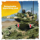 moc military ww2 zbd-04 heavy ifv canon tank bricks toy moc military ww2 zbd-04 heavy ifv canon tank bricks toy