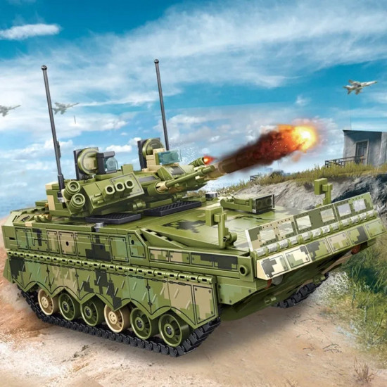moc military ww2 zbd-04 heavy ifv canon tank bricks toy moc military ww2 zbd-04 heavy ifv canon tank bricks toy
