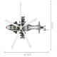 moc military wz-10 gunship helicopter bricks kids toys moc military wz-10 gunship helicopter bricks kids toys