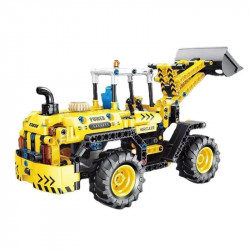 moc mini city front loader truck bricks toys t3038