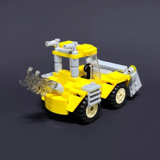 moc mini city scraper shovel trucks bricks toys moc mini city scraper shovel trucks bricks toys