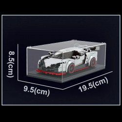 moc mini lambo veneno racing sports car bricks toy 27007