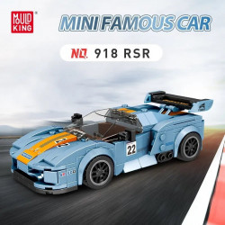moc mini porsche 918 rsr sports car kids bricks toy 27005
