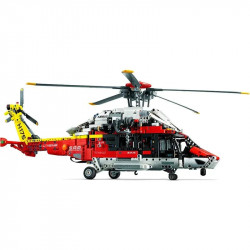 moc motorized airbus h175 rescue helicopter bricks toy 74666
