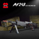moc motorized burst light machine gun bricks toy 15003 moc motorized burst light machine gun bricks toy 15003