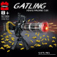moc motorized gatling heavy machine gun bricks toy 15004 moc motorized gatling heavy machine gun bricks toy 15004