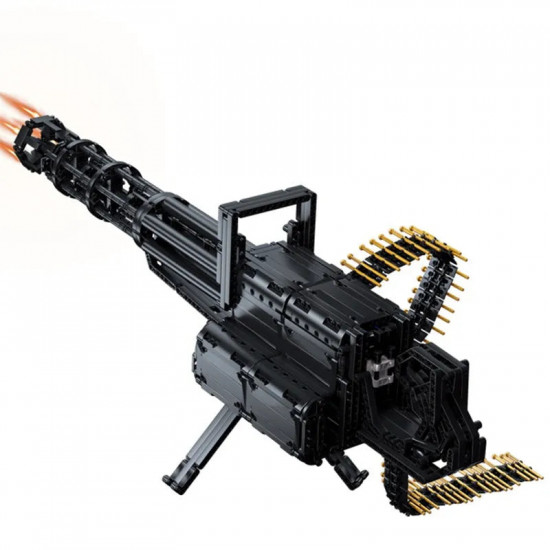 moc motorized military gatling gun cannon bricks toy 86001 moc motorized military gatling gun cannon bricks toy 86001