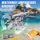 moc motorized rc amphibious fire plane bricks toy 15014 moc motorized rc amphibious fire plane bricks toy 15014