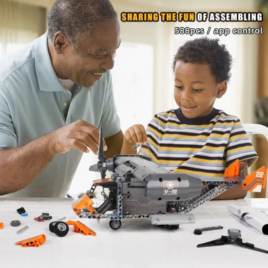 moc motorized rc boeing bell v22 osprey bricks toy 15043 moc motorized rc boeing bell v22 osprey bricks toy 15043