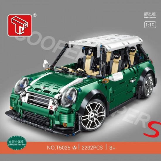 moc motorized rc mini cooper s sports car bricks toys t5025a moc motorized rc mini cooper s sports car bricks toys t5025a