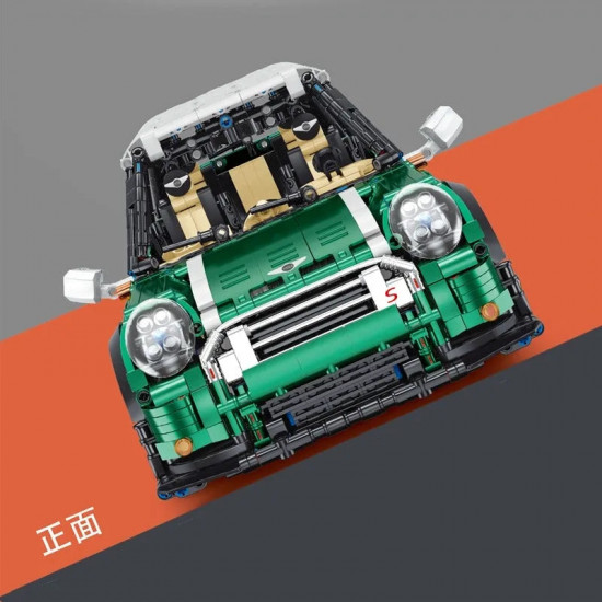 moc motorized rc mini cooper s sports car bricks toys t5025a moc motorized rc mini cooper s sports car bricks toys t5025a