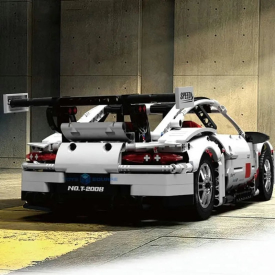 moc motorized rc porsche 911 rsr sports car bricks toy t2008 moc motorized rc porsche 911 rsr sports car bricks toy t2008