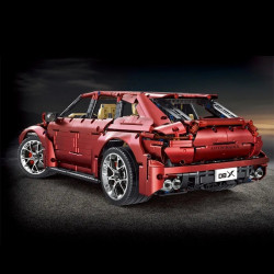 moc motorized rc racing aston martin dbx car bricks toy