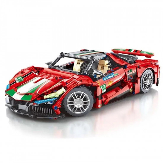 moc motorized supercar rc sports racing car bricks toy moc motorized supercar rc sports racing car bricks toy