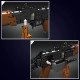 moc motorized weapon ak47 assault rifle bricks toy 14020 moc motorized weapon ak47 assault rifle bricks toy 14020