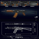 moc motorized weapon ak47 assault rifle bricks toy 14020 moc motorized weapon ak47 assault rifle bricks toy 14020