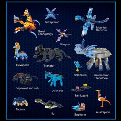 moc movie avatar illuminated world of pandora bricks toy