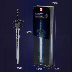 moc movie games frostmourne sword knife bricks toys